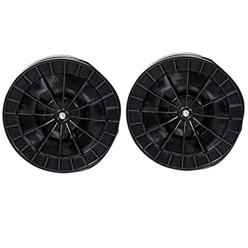 Lot de 2 supports amovibles pour microfibre robot lave vitre